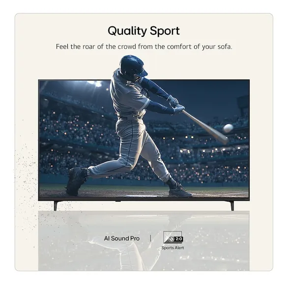 LG QNED7EB3C 65" 4K webOS TV, 60 Hz, HDR10, HLG