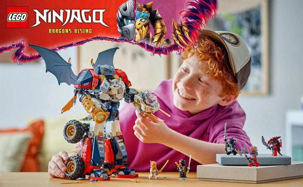 LEGO NINJAGO Zane's Ultramech Renegade Robot 71834