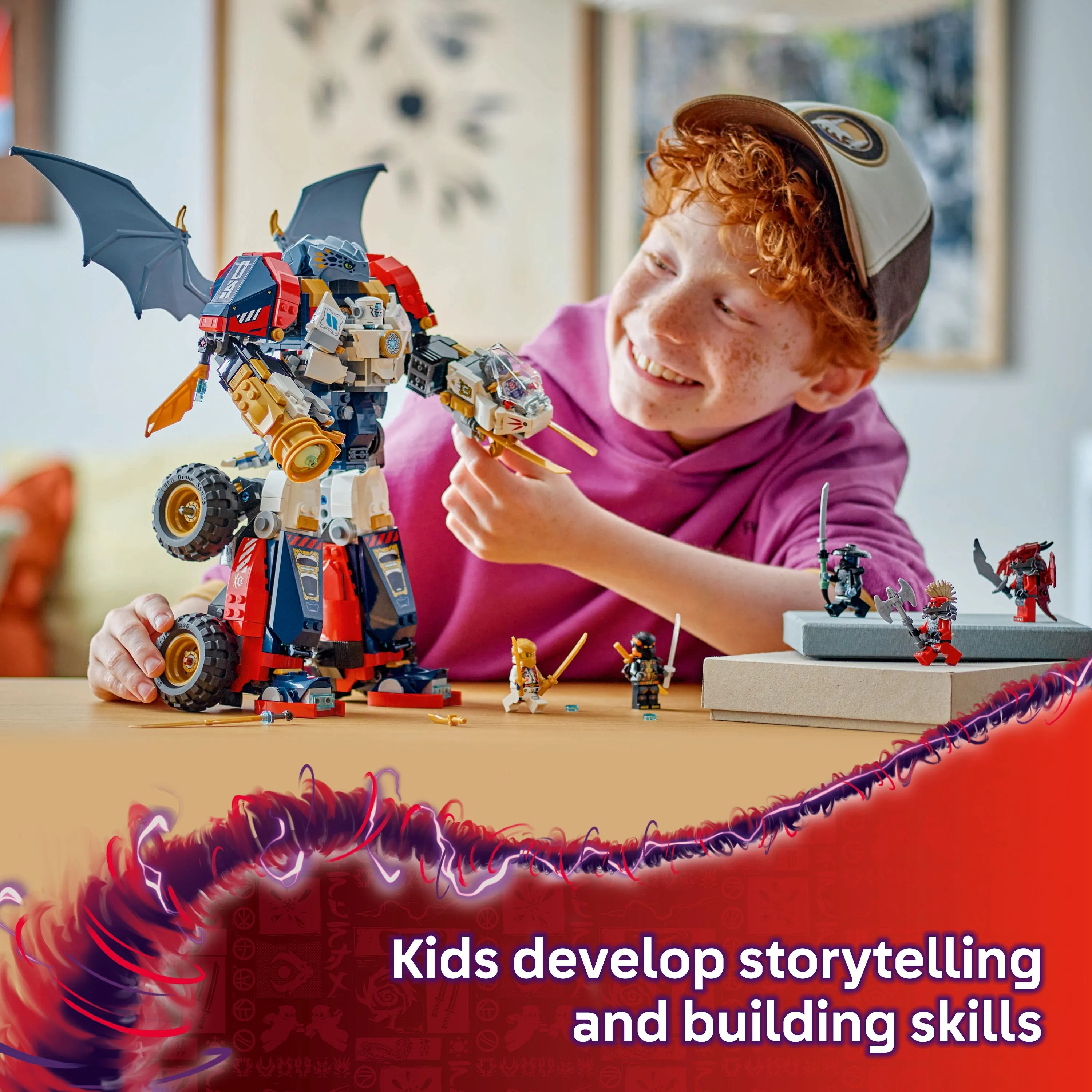 LEGO NINJAGO Zane's Ultramech Renegade Robot 71834