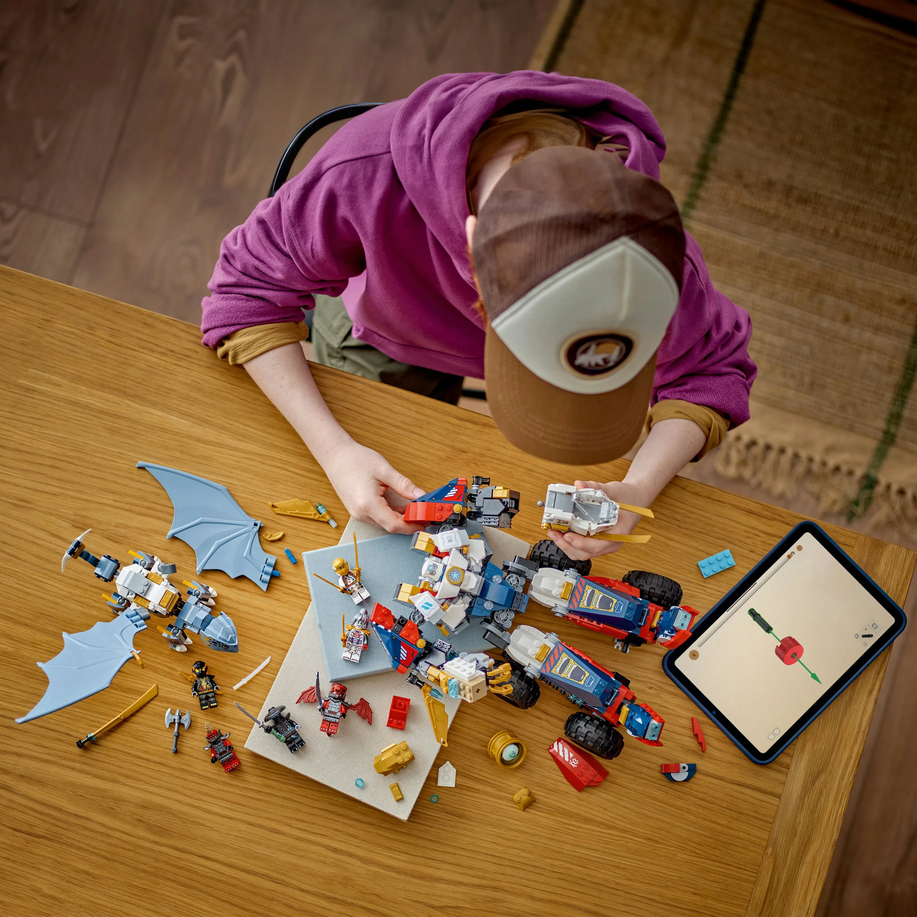 LEGO NINJAGO Zane's Ultramech Renegade Robot 71834