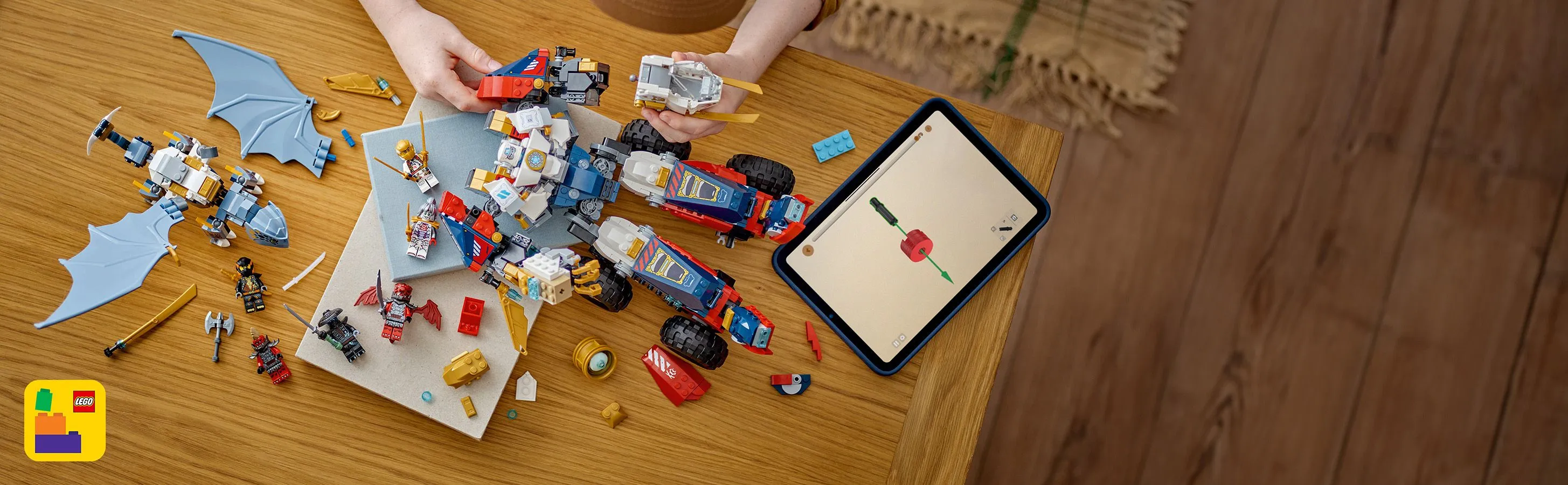 LEGO NINJAGO Zane's Ultramech Renegade Robot 71834