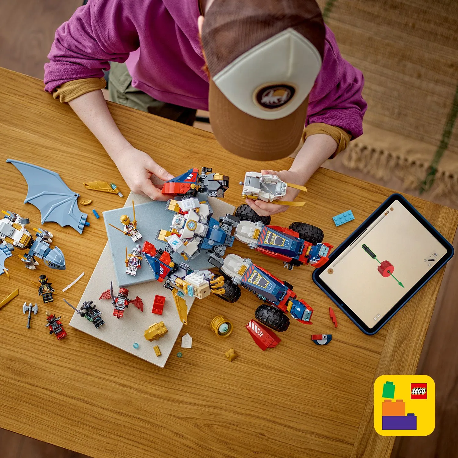 LEGO NINJAGO Zane's Ultramech Renegade Robot 71834