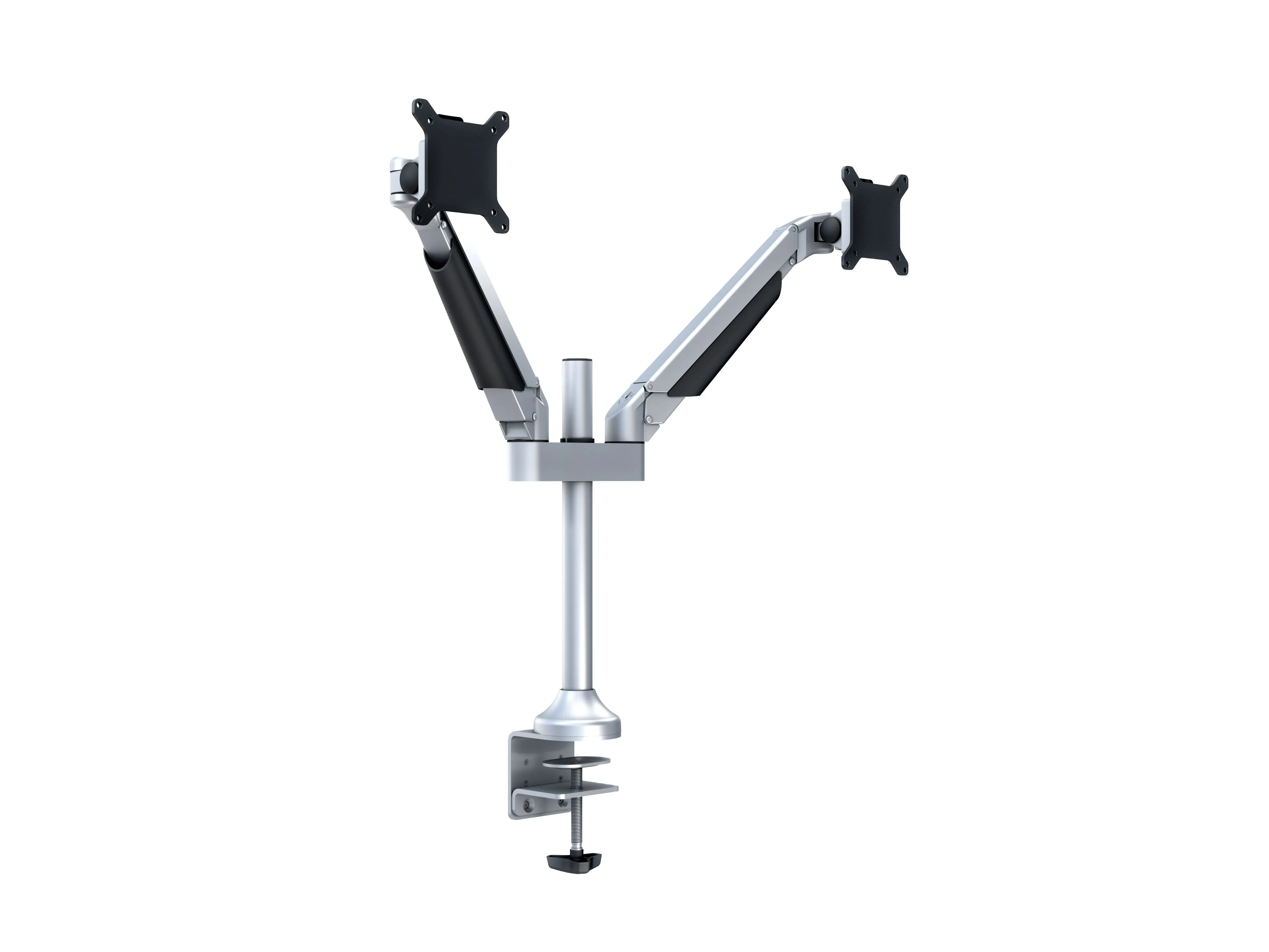 Multibrackets M VESA Gas Lift Arm Dual monitorarm f&ouml;r 2 sk&auml;rmar, 15-32", med gasfj&auml;der, 10 kg, silver