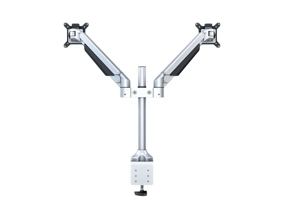 Multibrackets M VESA Gas Lift Arm Dual Desk Mount, for 2 monitors, 15-32", with gas spring, 10kg, Black