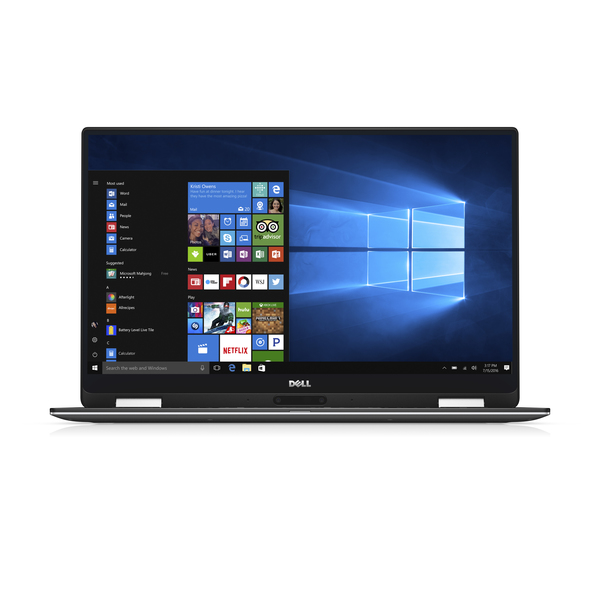 Dell 13.3" XPS 13 9365, 512GB, Win 10 Pro - kannettava, hopea