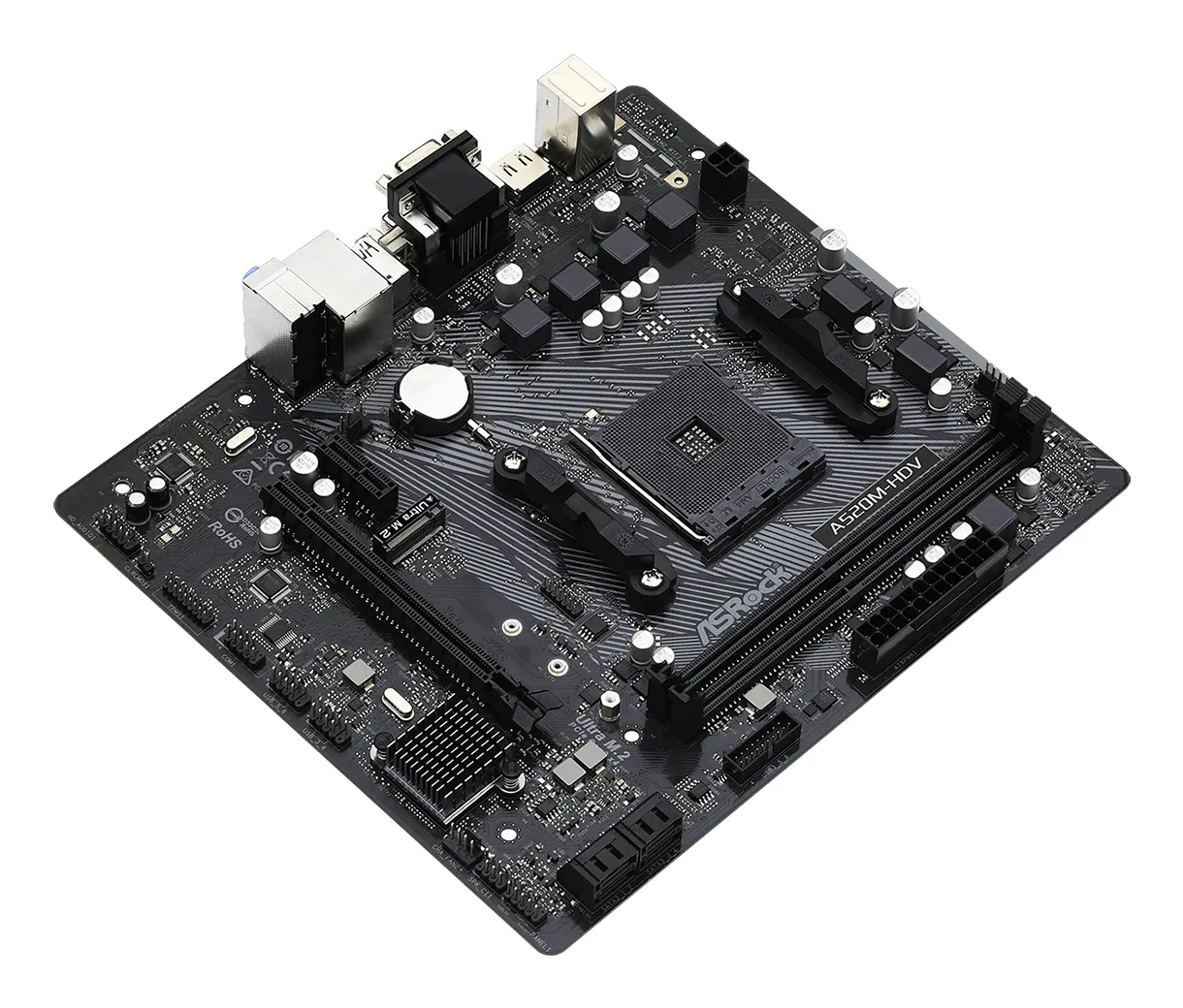 ASRock A520M-HDV mATX - moderkort