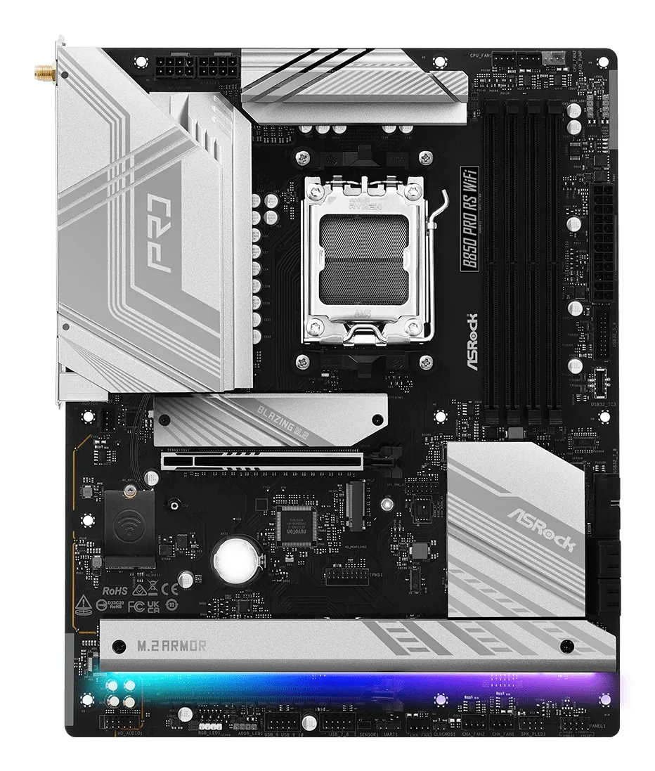 Asrock B850 Pro RS ATX AM5 DDR5 WiFi - motherboard