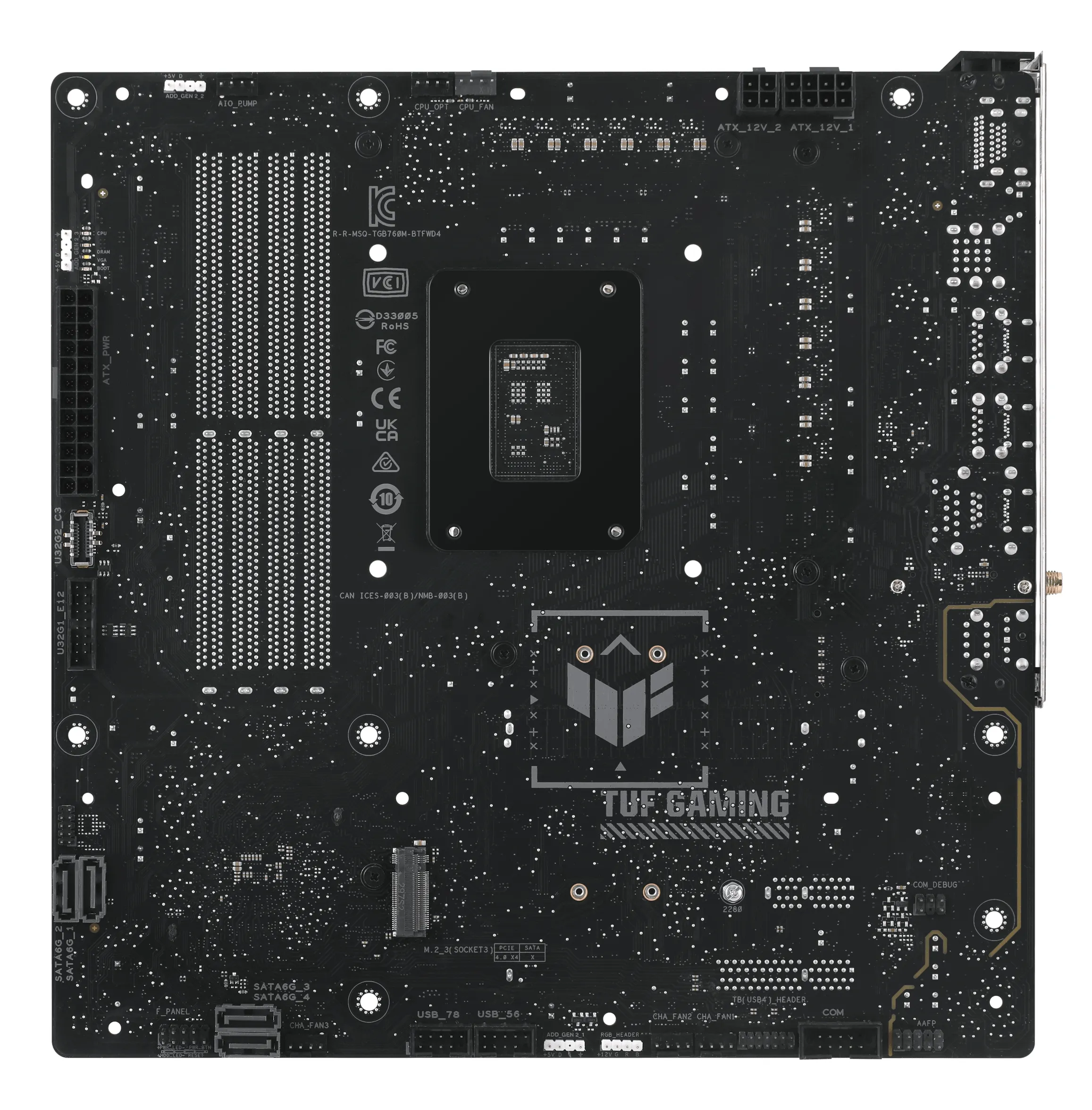Asus TUF GAMING B760M-BTF WIFI D4 mATX - motherboard