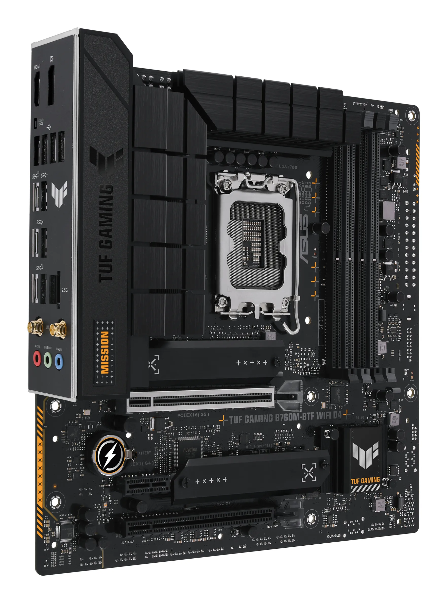 Asus TUF GAMING B760M-BTF WIFI D4 mATX - motherboard