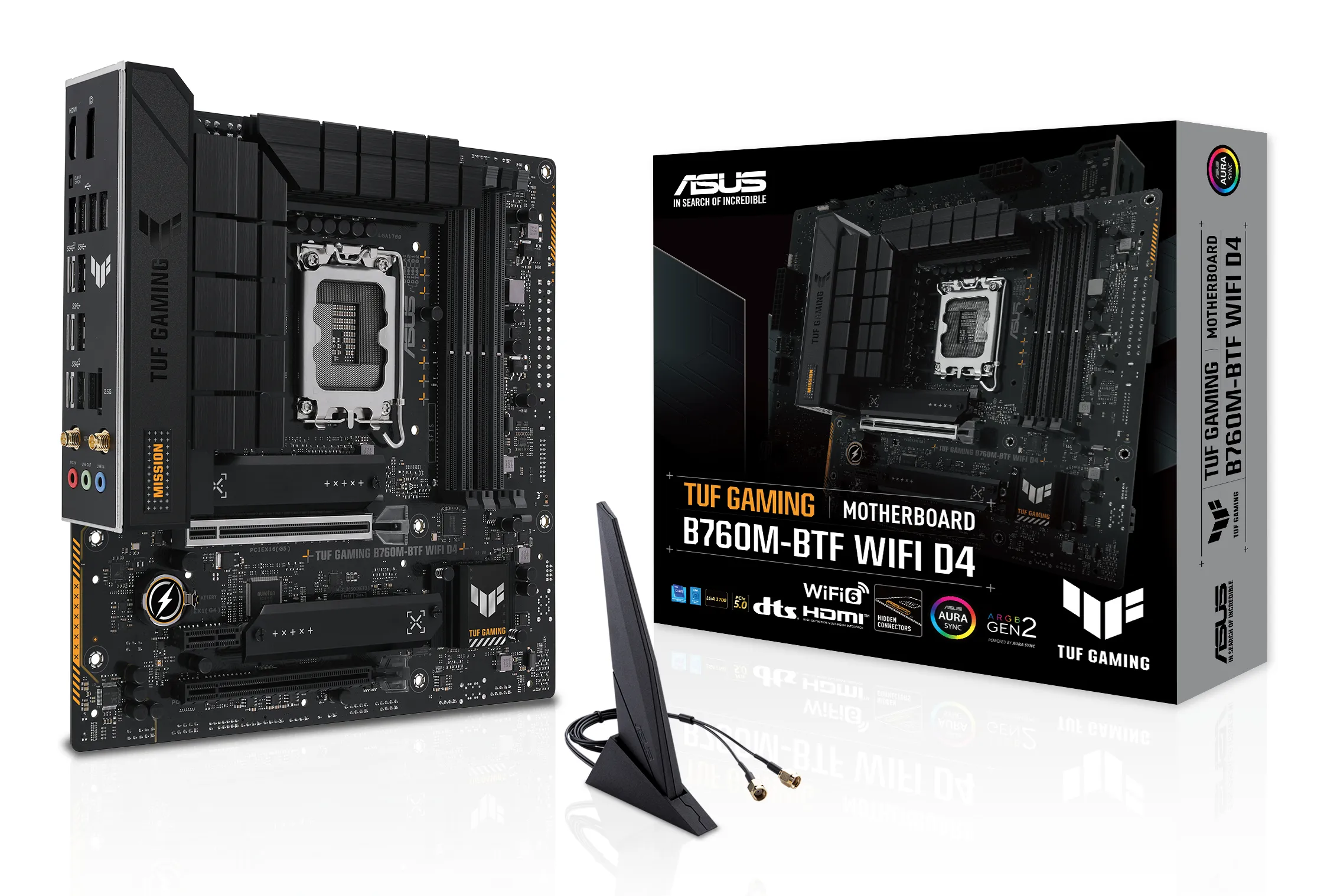 Asus TUF GAMING B760M-BTF WIFI D4 mATX - motherboard