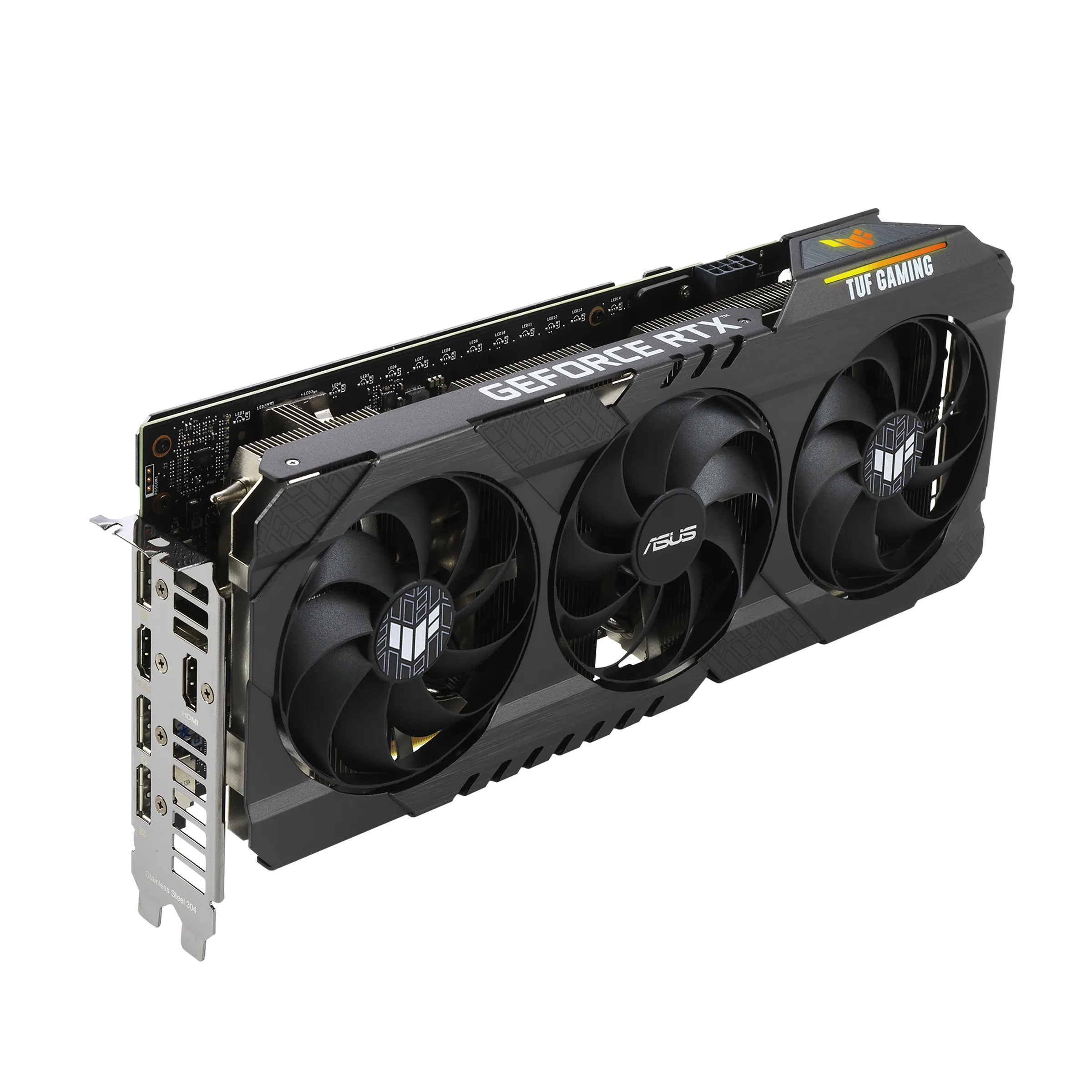 Asus GeForce RTX 3060 TUF Gaming V2 OC 12GB (LHR) - Graphics card