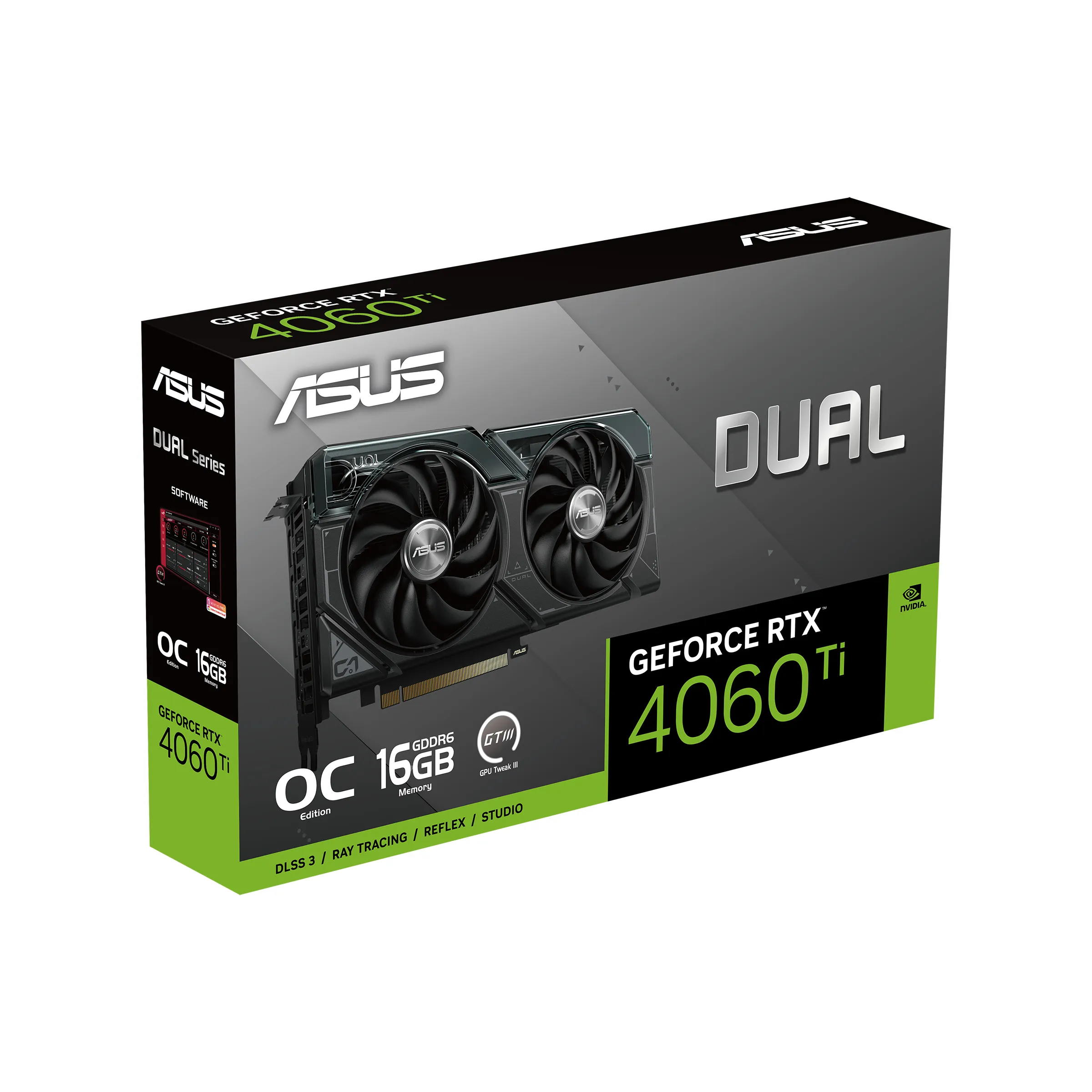 Asus GeForce RTX 4060 Ti 16GB DUAL OC - graphics card