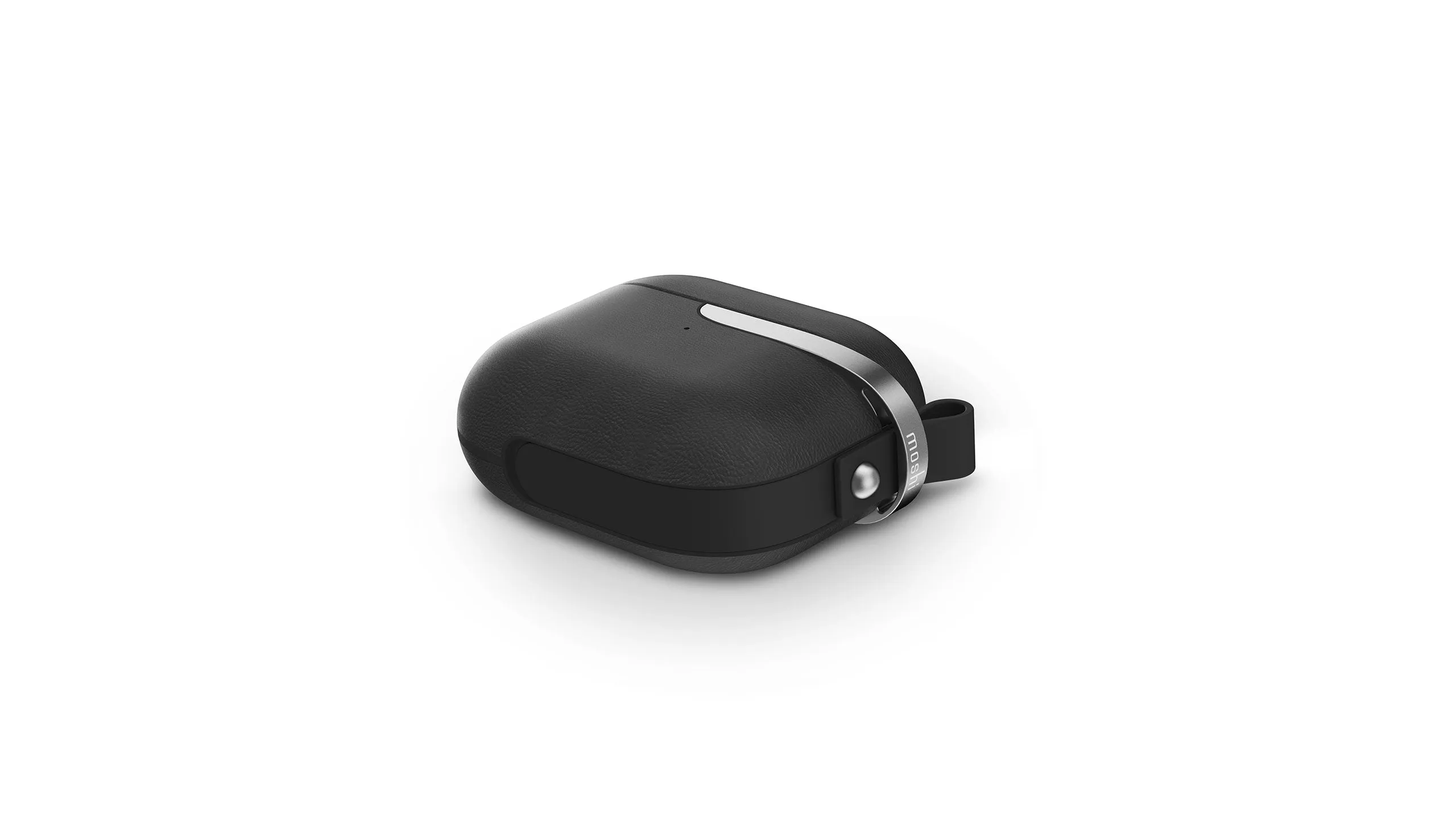 Moshi Pebbo Luxe f&ouml;r AirPods 3 - Svart