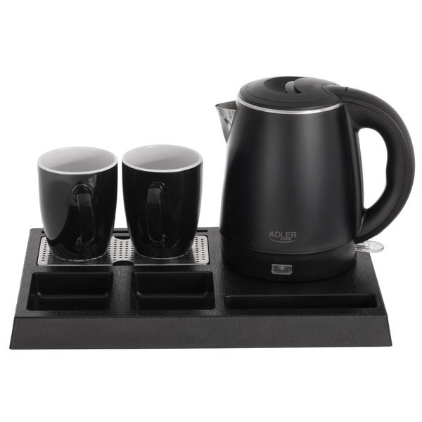 Adler Hotel Kettle AD 1387 kettle, 1.0L, Black