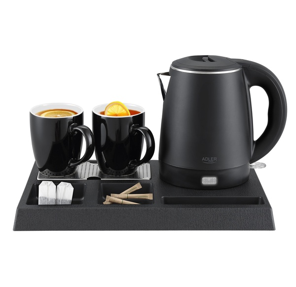Adler Hotel Kettle AD 1387 kettle, 1.0L, Black