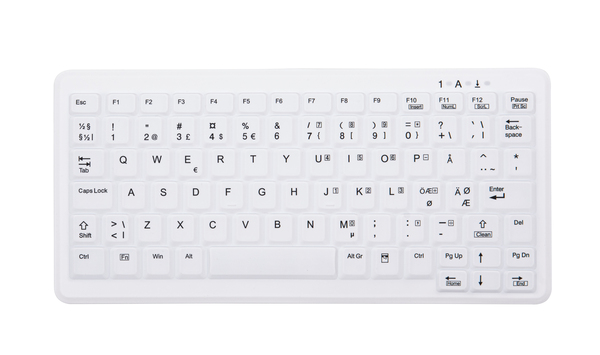 Cherry Compact Hygiene IP68 - wireless keyboard, White