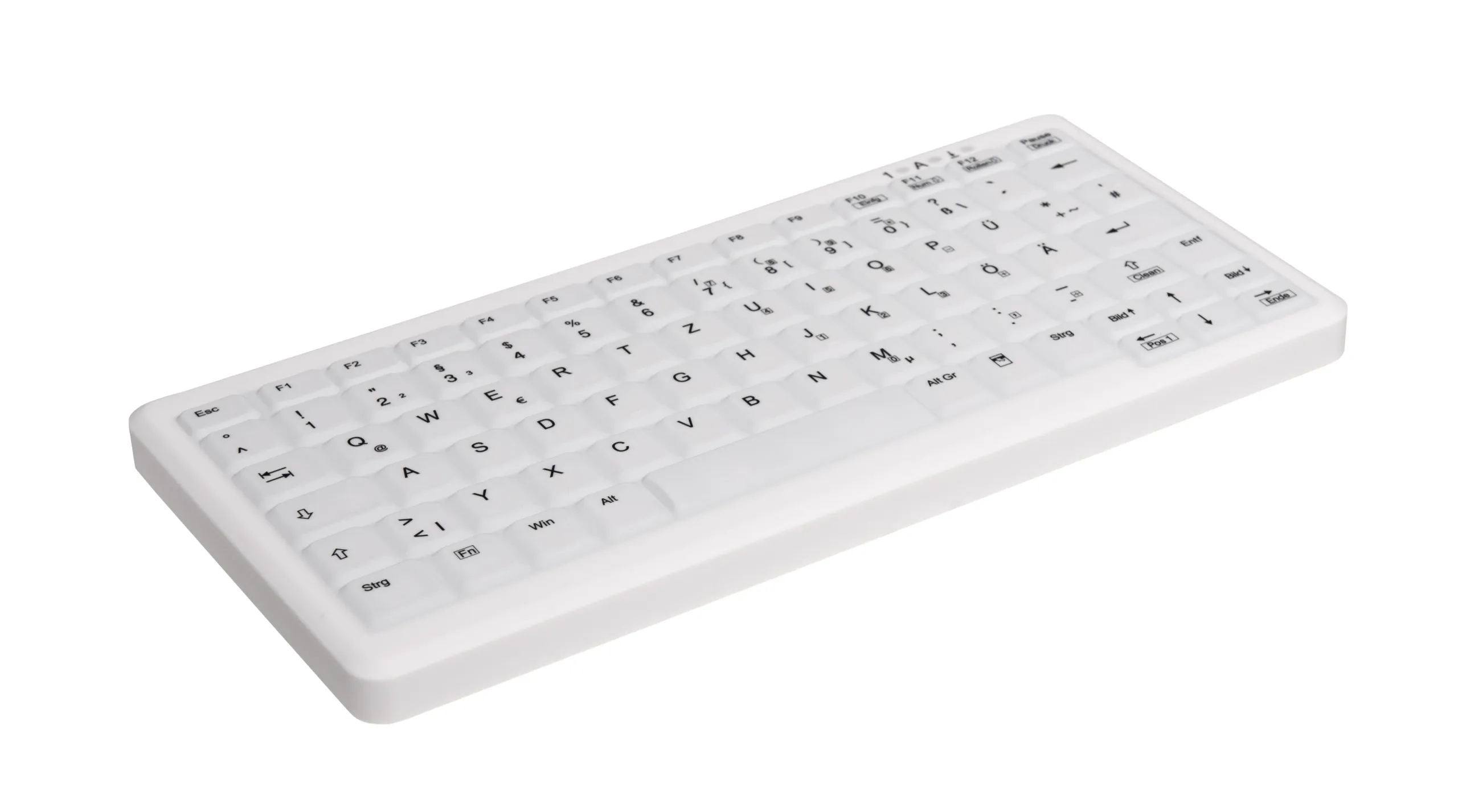Cherry Compact Hygiene - wireless keyboard, White
