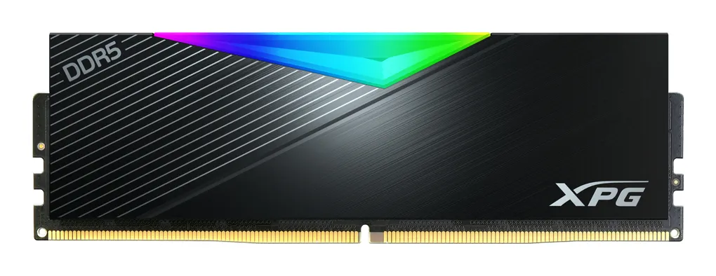 ADATA DDR5 32GB - 7200 - CL - 34 - Dual-Kit - DIMM, AX5U7200C3416G-DCLARBK, Lancer RGB, XMP, black
