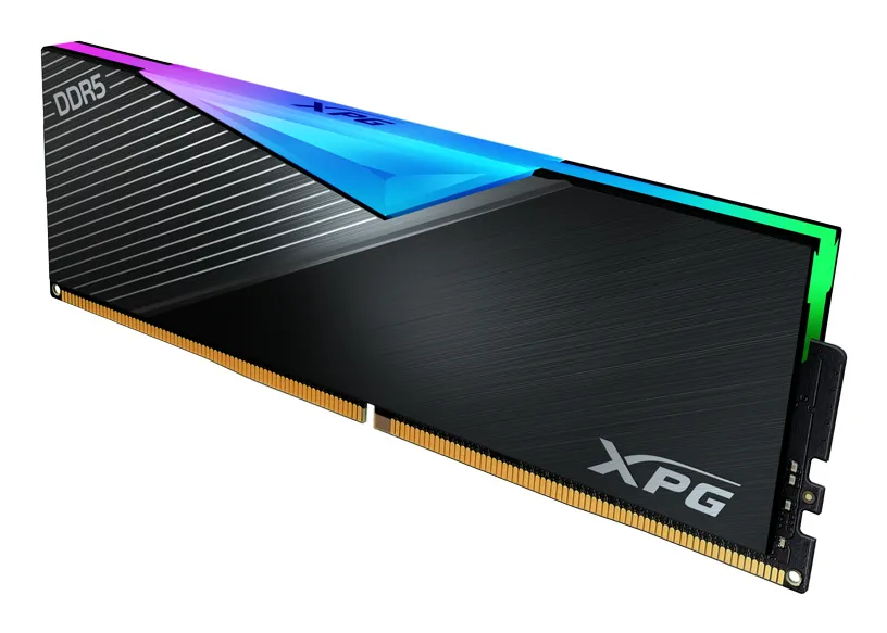 ADATA DDR5 32GB - 7200 - CL - 34 - Dual-Kit - DIMM, AX5U7200C3416G-DCLARBK, Lancer RGB, XMP, black