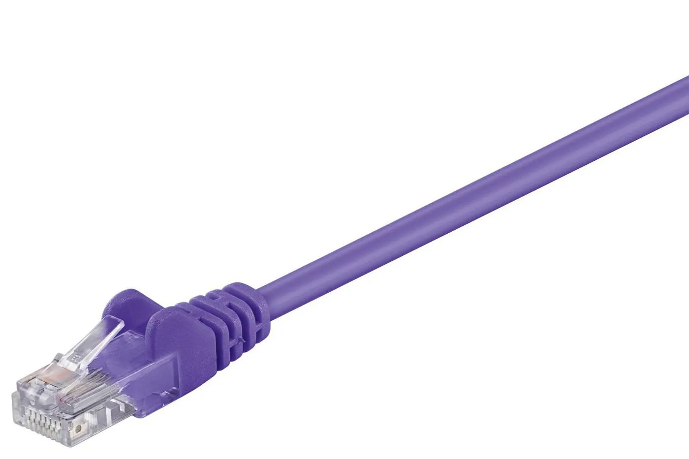 MicroConnect Cat5e UTP RJ45 1.5m Network Cable, Purple