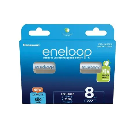 Panasonic Eneloop - rechargeable battery (AAA, 8 pcs)