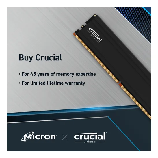 Crucial Pro 64GB DDR5-5600 UDIMM CL46 - memory
