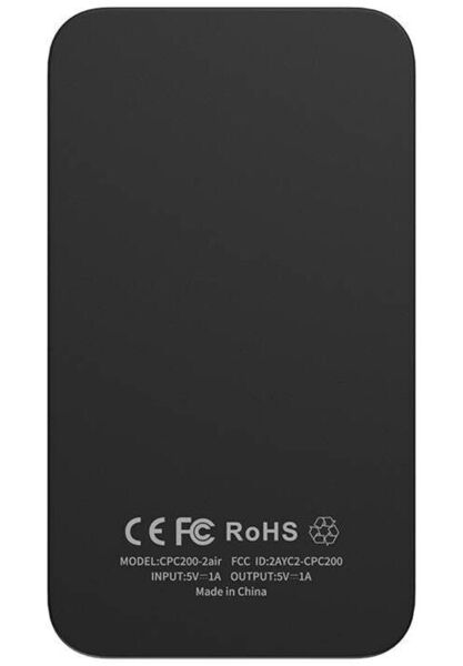 CARLINKIT 2AIR Wireless Apple CarPlay and Android Auto Adapter, Black