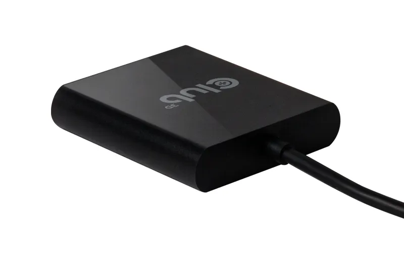 Club 3D 3.1 Gen1 USB-A - 2x 2.0 HDMI - adapter, Black