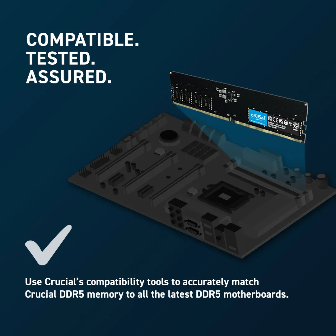 Crucial 32GB DDR5-5600 UDIMM