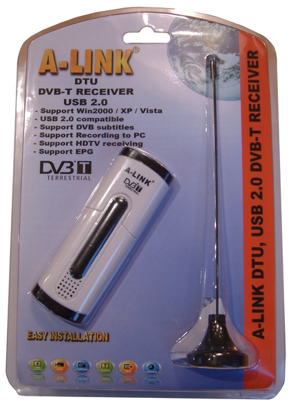 A-LINK DTU - DVB-T USB 2.0 ADAPTER