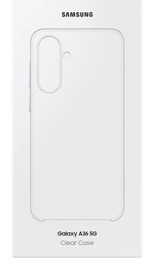 Samsung Galaxy A36 Clear Case -suojakuori, Läpinäkyvä