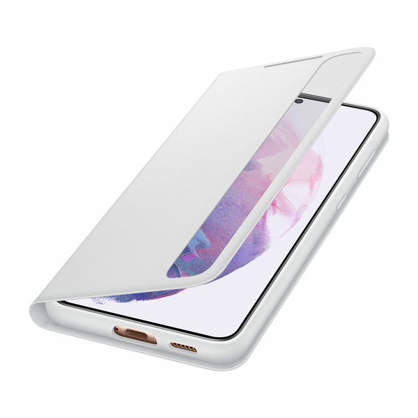 SAMSUNG SMART CLEAR VIEW COVER S21+ LIGHT GRAY