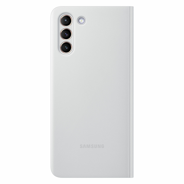 SAMSUNG SMART CLEAR VIEW COVER S21+ LIGHT GRAY