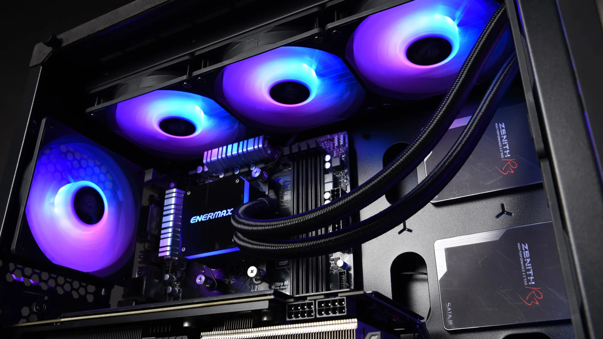 Enermax Liqmax III ARGB 360 mm, water-cooling&nbsp;(black)