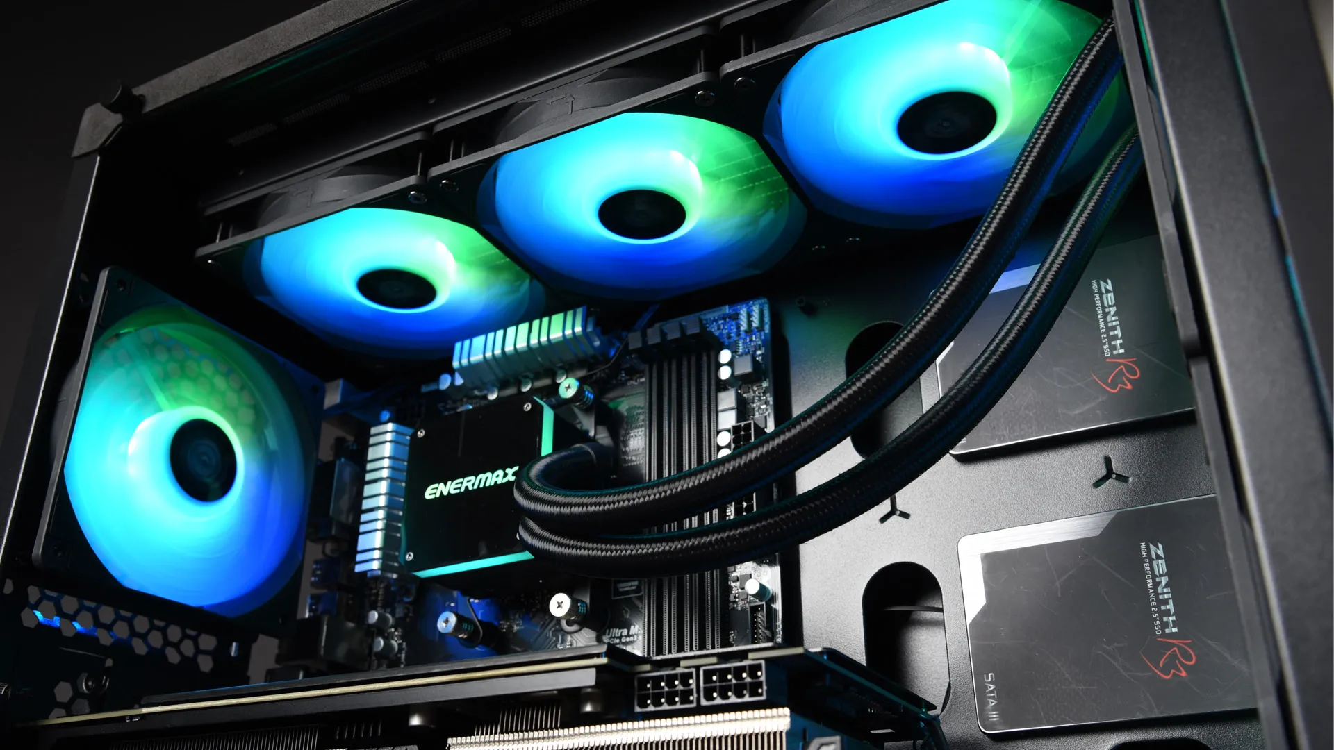 Enermax Liqmax III ARGB 360 mm, water-cooling&nbsp;(black)