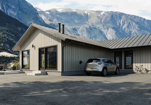 Innohome Charlie-1 EV -latausasema, musta