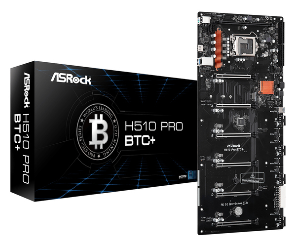 ASRock H510 Pro BTC+ ATX - motherboard