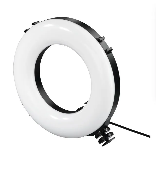 HAMA Spotlight Smart 80 II Musta LED-rengasvalosetti &Auml;lypuhelimille