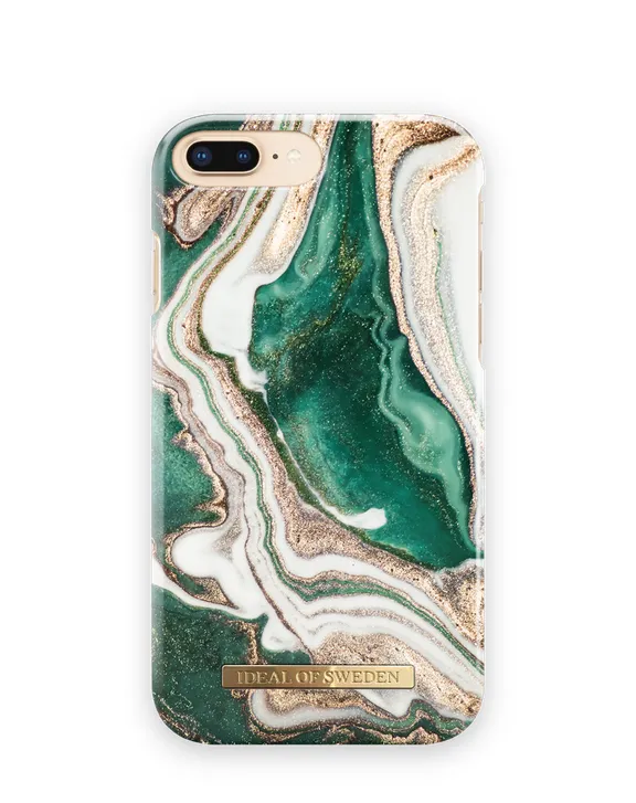 iDeal of Sweden Fashion Case, iPhone 6/6S/7/8 Plus - Case, Golden Jade Marble