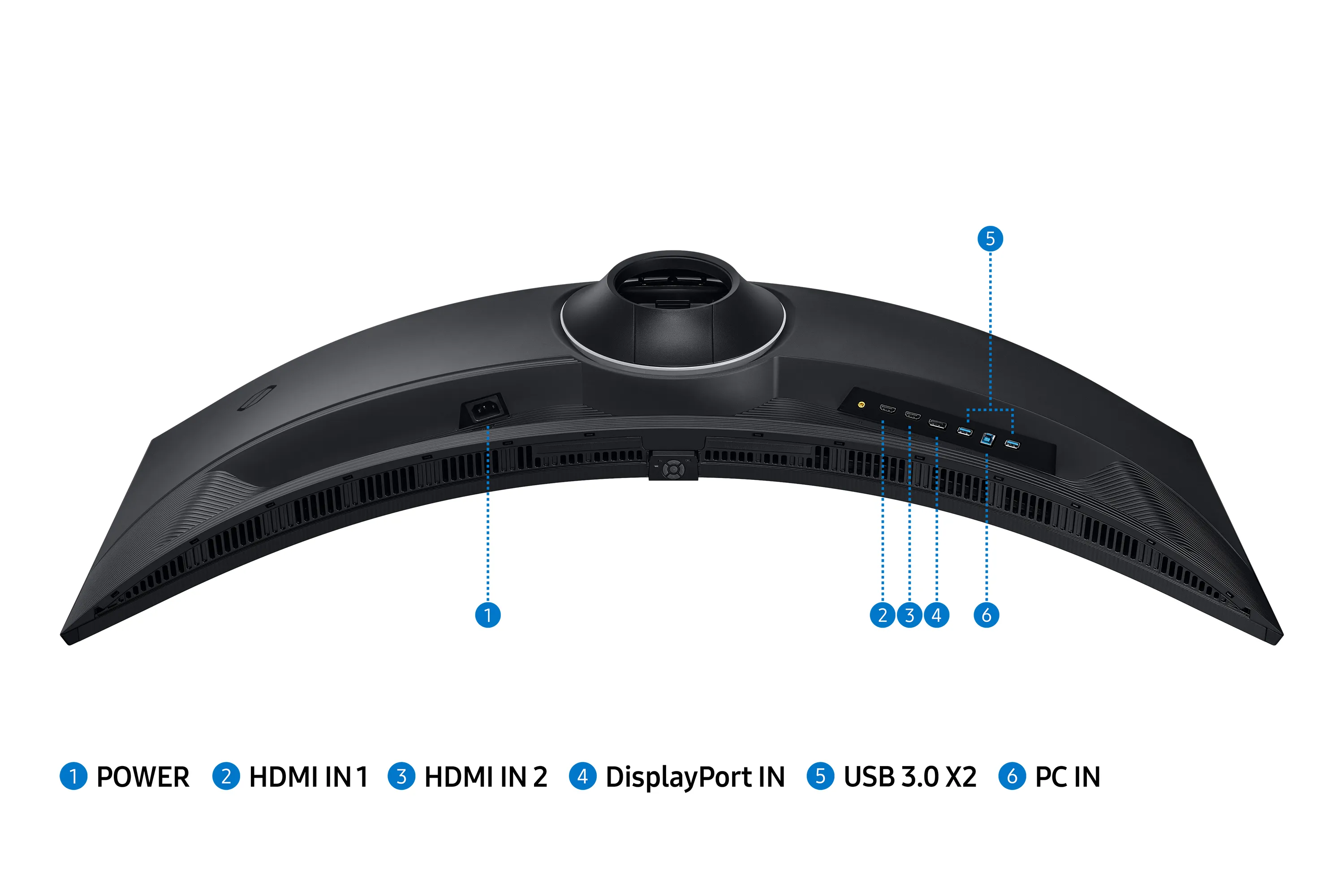 Samsung Odyssey G9 S49CG950EU 49" Dual QHD, VA Curved Gaming Monitor with USB hub Samsung Odyssey G9 S49CG950EU 49" Dual QHD, VA Curved Gaming Monitor with USB hub
