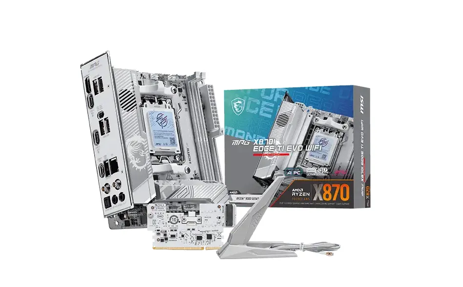 MSI MPG X870I EDGE TI EVO WiFi 7 AM5 Mini-ITX Motherboard