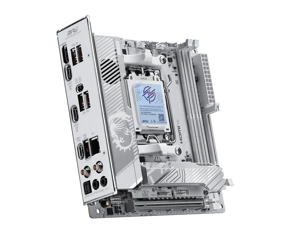 MSI MPG X870I EDGE TI EVO WiFi 7 AM5 Mini-ITX Motherboard