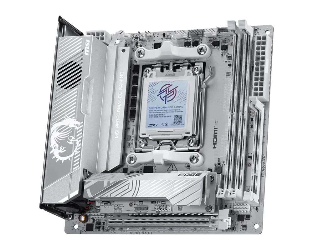 MSI MPG X870I EDGE TI EVO WiFi 7 AM5 Mini-ITX Motherboard