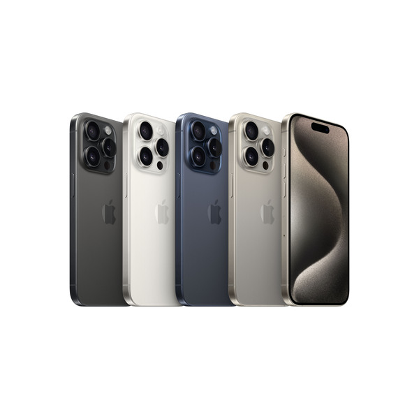 Apple iPhone 15 Pro 256 GB iOS - mobiltelefon, Svart titan