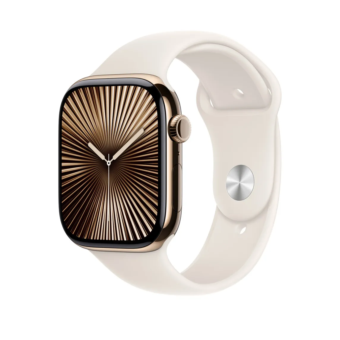 Apple Watch 46mm - Sport Band, Starlight, S/M