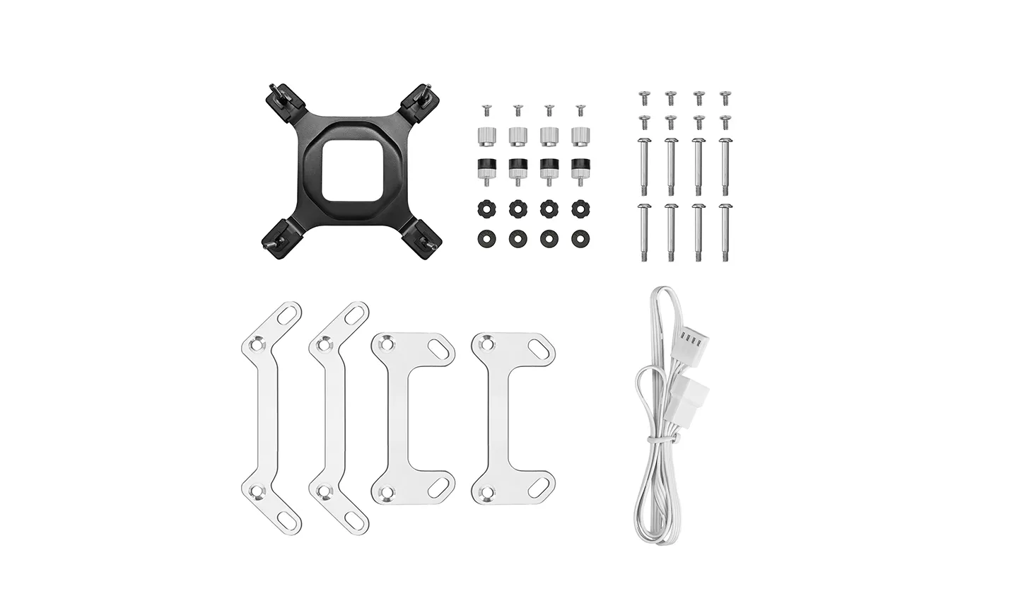 DeepCool MYSTIQUE 240 - liquid cooler, white