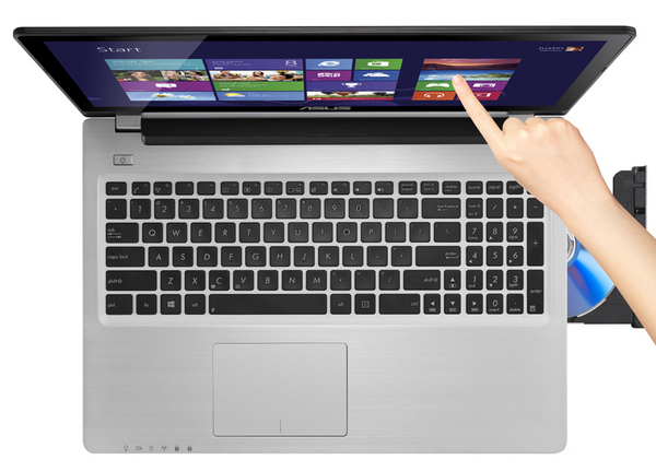 ASUS VivoBook S550CM 15.6" Glare Touch/i5-3317U/4GB/24G SSD+500GB HDD/GT-635M/WIN8