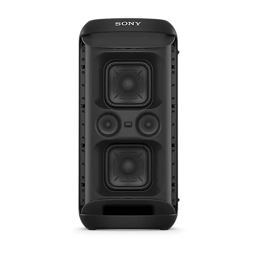 SONY SRS-XV500 XV-series party speaker w. lights &amp; karaoke - karaoke speaker, black