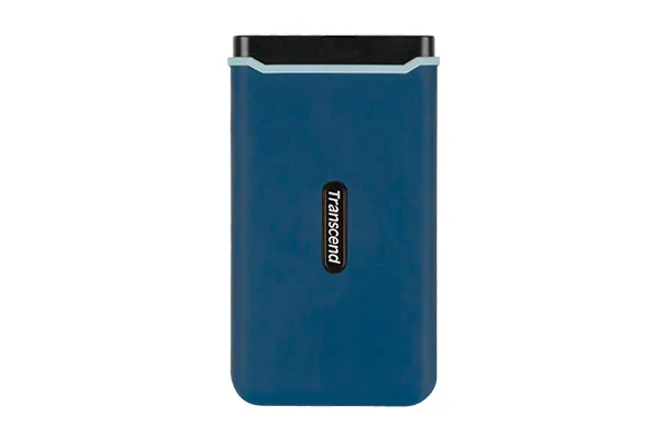 Transcend ESD370C 500GB USB-C - External SSD, Black/Blue