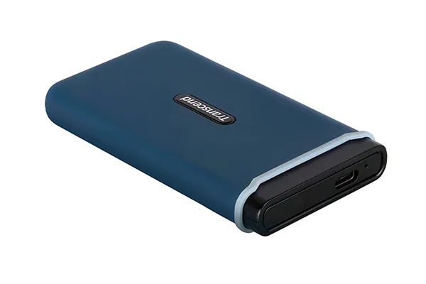 Transcend ESD370C 500GB USB-C - External SSD, Black/Blue